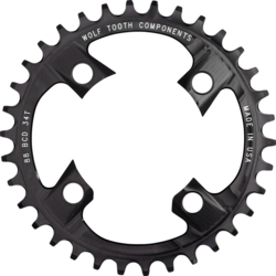 Wolf Tooth Components 88 BCD Chainrings for Shimano XTR M985 Black