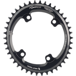 Wolf Tooth Components Elliptical 110 BCD Asymmetric 4-Bolt Chainring for Shimano GRX Cranks