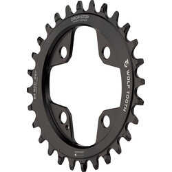 Wolf Tooth Bashring for 96mm BCD Symmetrical Shimano Cranks Black Alloy for sale online 