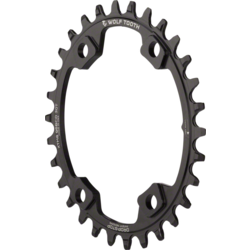 Wolf Tooth Elliptical 96 mm BCD Chainrings for Shimano XT M8000 & SLX M7000