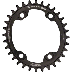 Wolf Tooth Elliptical 96 mm BCD Chainrings for Shimano XTR M9000 and M9020