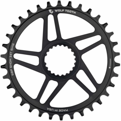 Wolf Tooth Direct Mount Chainrings for Shimano Cranks, Drop-Stop ST, Boost 3mm Offset