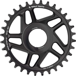 Wolf Tooth Direct Mount Chainrings for Shimano E-Bike Motor, Drop-Stop B