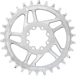 Wolf Tooth Direct Mount Chainrings for SRAM 8-Bolt Mountain Cranks, Drop-Stop B, 3mm Offset