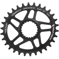 Wolf Tooth Oval Direct Mount Chainrings for Shimano Cranks, Drop-Stop ST, 0mm Offset