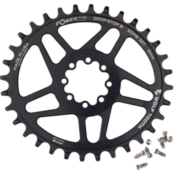 Wolf Tooth Oval Direct Mount Chainrings for SRAM 8-Bolt Mountain Cranks, Drop-Stop B, 0mm Offset