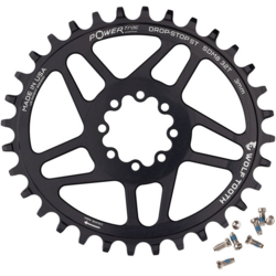 Wolf Tooth Oval Direct Mount Chainrings for SRAM 8-Bolt Mountain Cranks, Drop-Stop ST, 3mm Offset