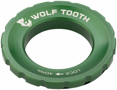 Wolf Tooth Wolf Tooth CenterLock Lockring - Green