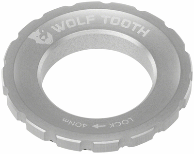 Wolf Tooth Wolf Tooth CenterLock Lockring - Silver