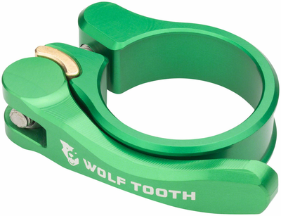 Wolf Tooth Wolf Tooth Components Quick Release Seatpost Clamp - 34.9mm, Green