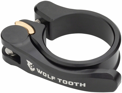 Wolf Tooth Wolf Tooth Components Quick Release Seatpost Clamp - 38.6mm, Black