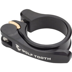 Wolf Tooth Quick Release Seatpost Clamp - 36.4mm, Black