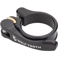Wolf Tooth Quick Release Seatpost Clamp - 38.6mm, Black
