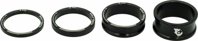 Wolf Tooth Wolf Tooth Headset Spacer Kit 3, 5,10, 15mm, Black