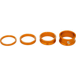 Wolf Tooth Wolf Tooth Headset Spacer Kit 3, 5, 10, 15mm, Orange