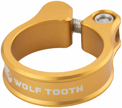 Wolf Tooth Wolf Tooth Seatpost Clamp - 28.6mm, Gold