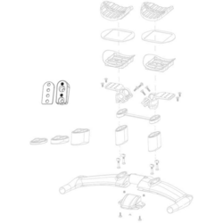 Zipp Vuka Aero C1 Armrest Angle Wedge Kit