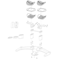 Zipp Vuka Aero C1 Armrest Kit