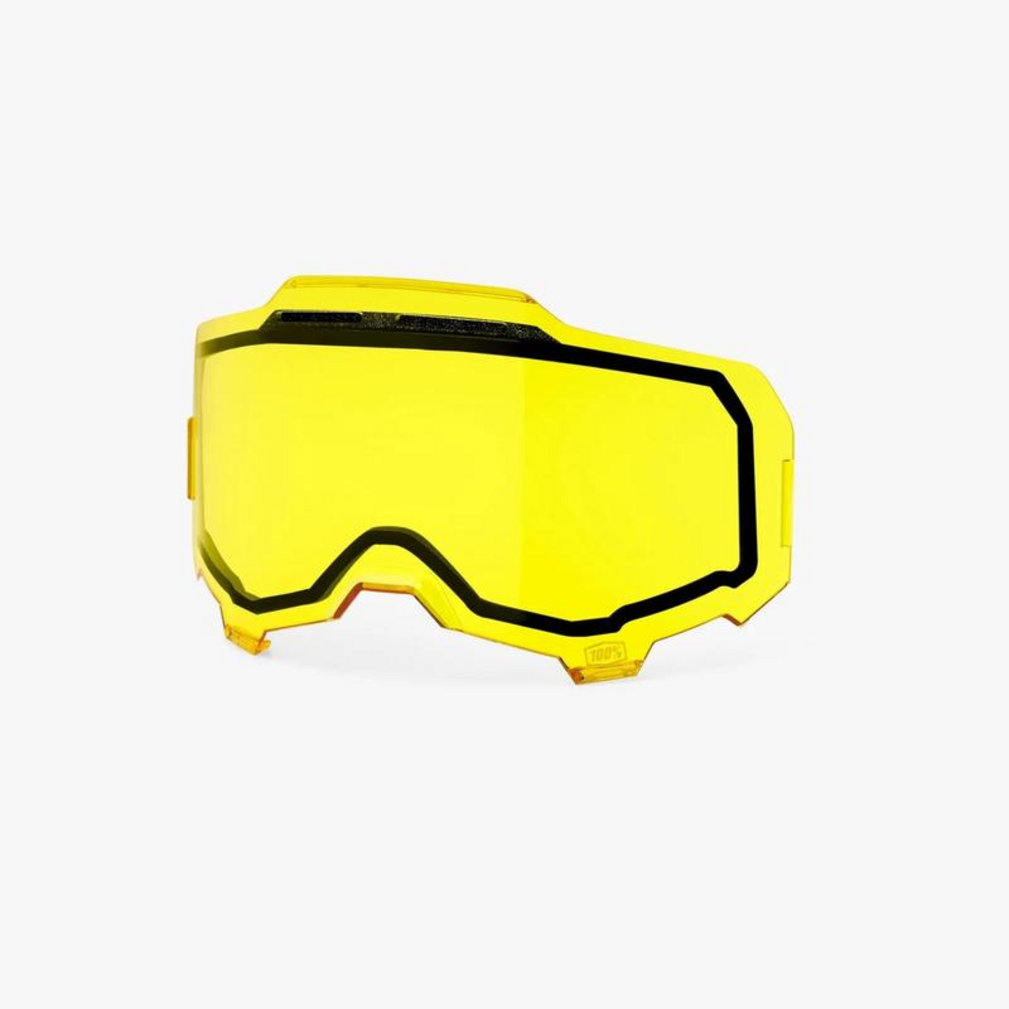 100% Armega Lentille De Rechange Jaune - Remplacement Pour Lunettes Armega