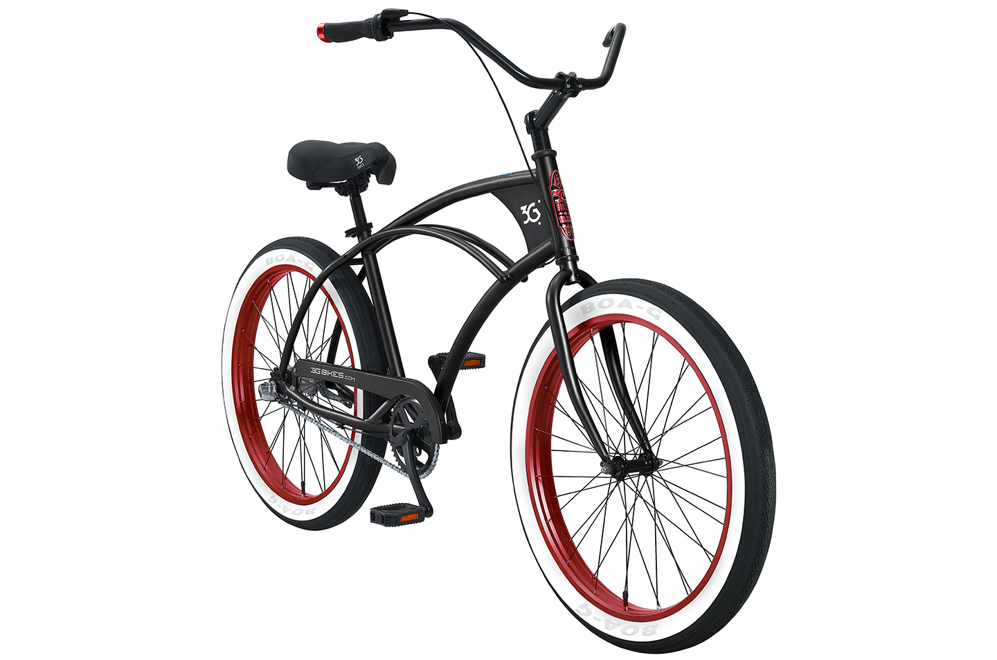 レア 3G BIKES Daytona 3G Bikes Super Lightweight Men's Beach Cruiser 3 Speed