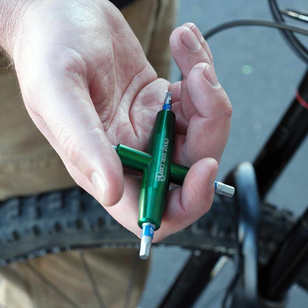 Abbey Bike Tools 4-Way Multi-tool with T25 Bits Bow