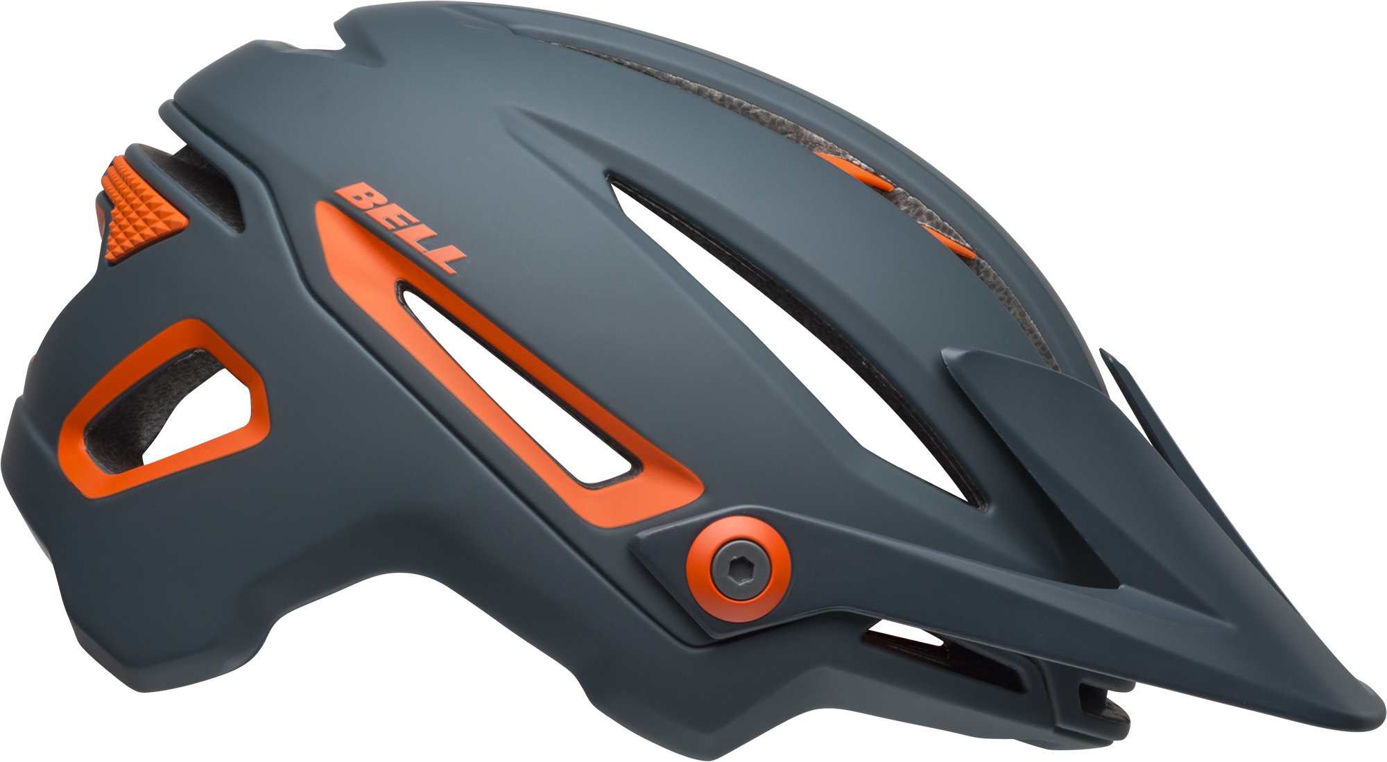 Bell Sixer MIPS MTB Bike Helmet Matte Slate/Orange 