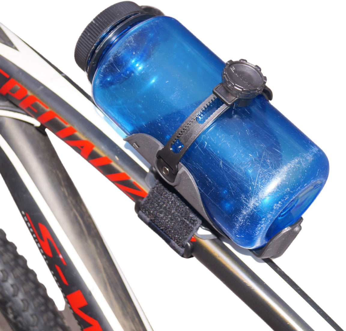 PULABO Adjustable Bike Water Bottle Holder - Universal Plastic Cage For Bicycles