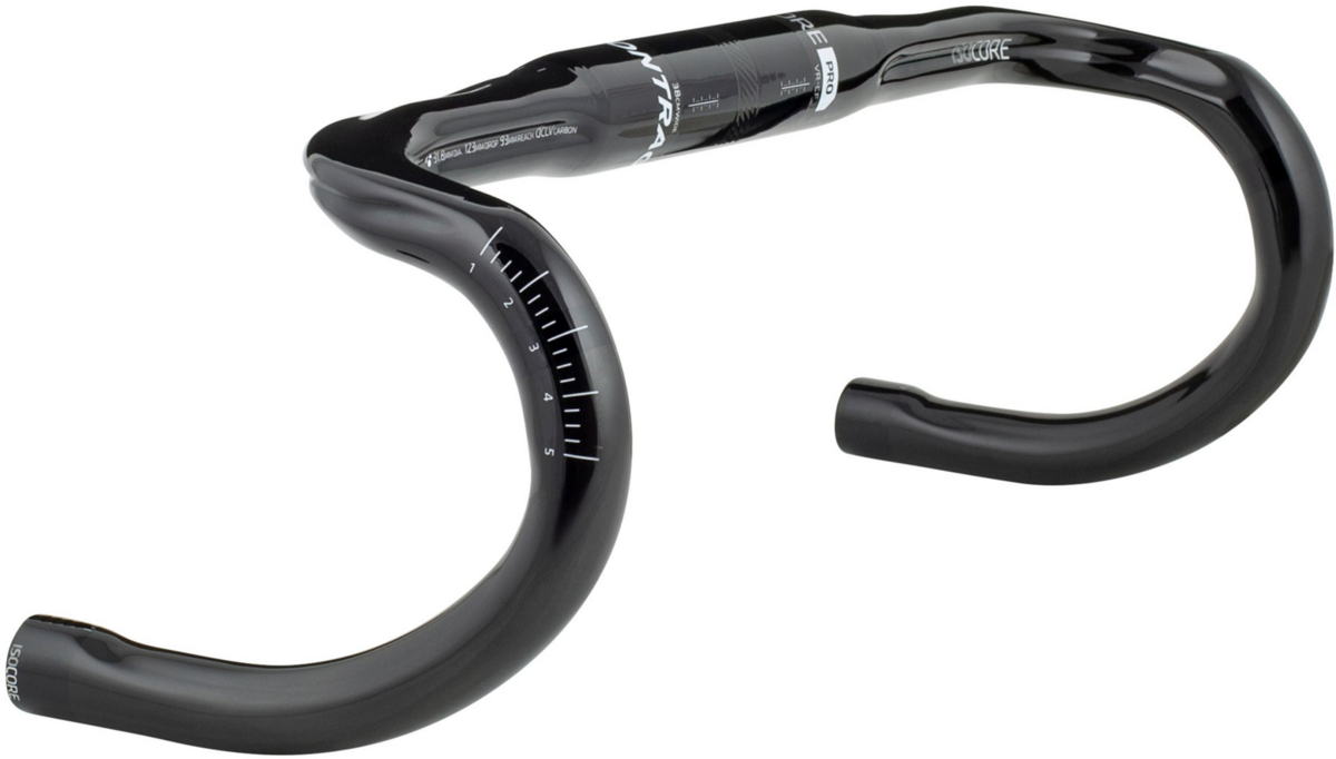 未使用 BONTRAGER PRO IsoCore VR-CF カーボンハンドル Bontrager Pro IsoCore VR-CF Road Handlebar - Factory Overstock