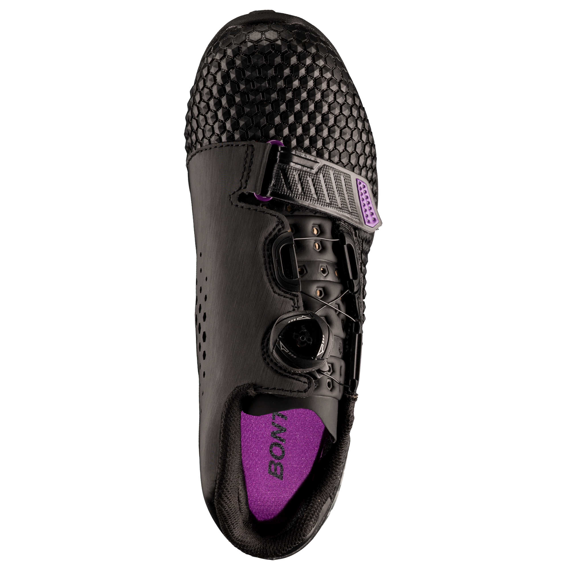 bontrager purple shoes