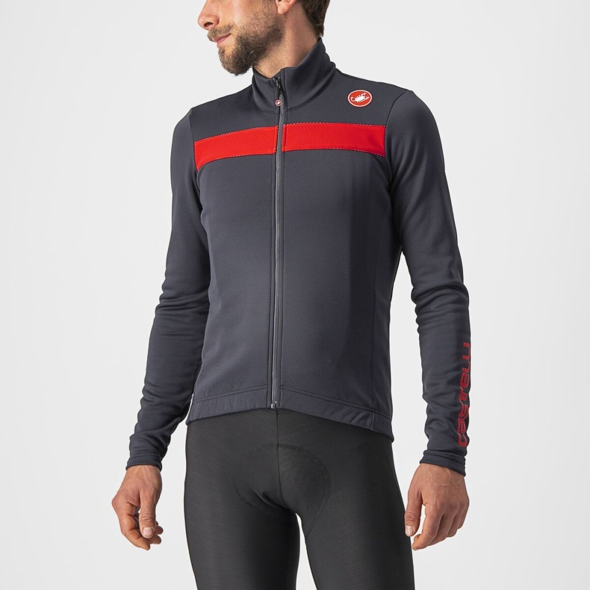 castelli puro 3 jersey fz
