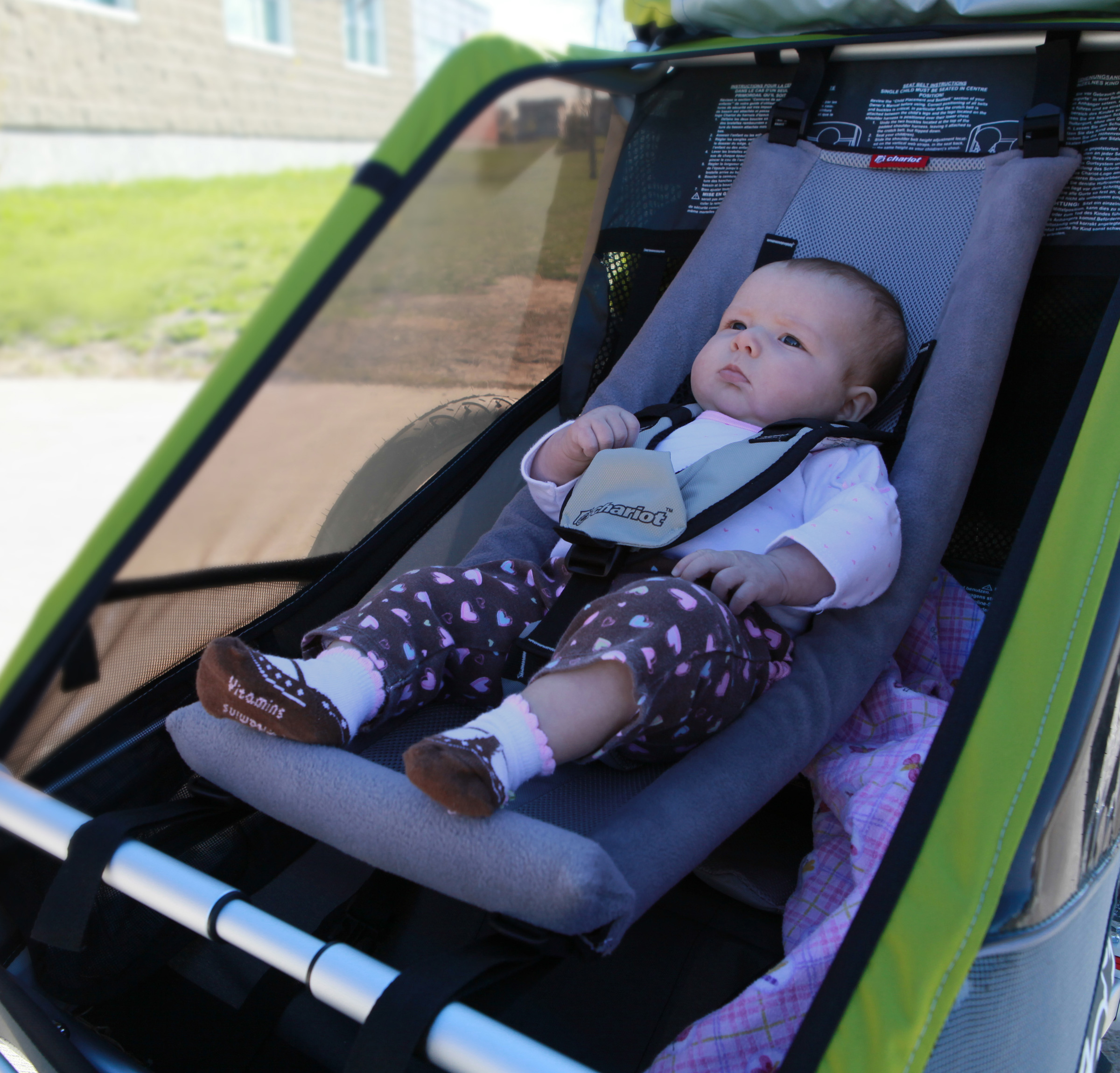 baby sling for bike trailer