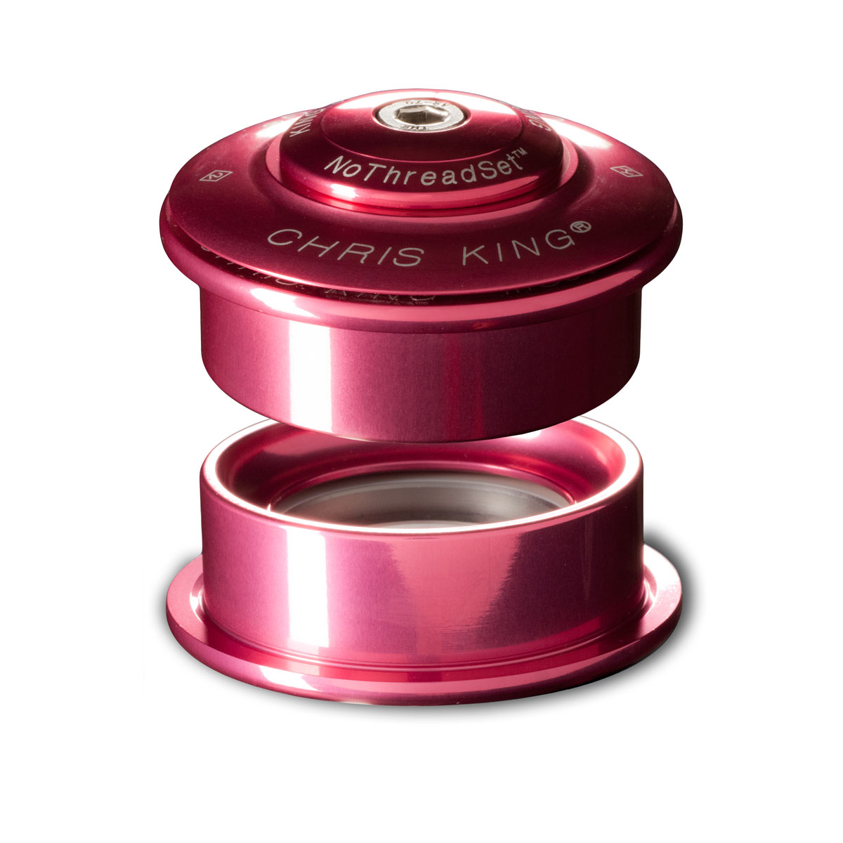 CHRIS KING ヘッドセット レッド OS Red CHRIS KING* nothreadset 1 1/8 inch (red) - BLUE LUG ONLINE STORE