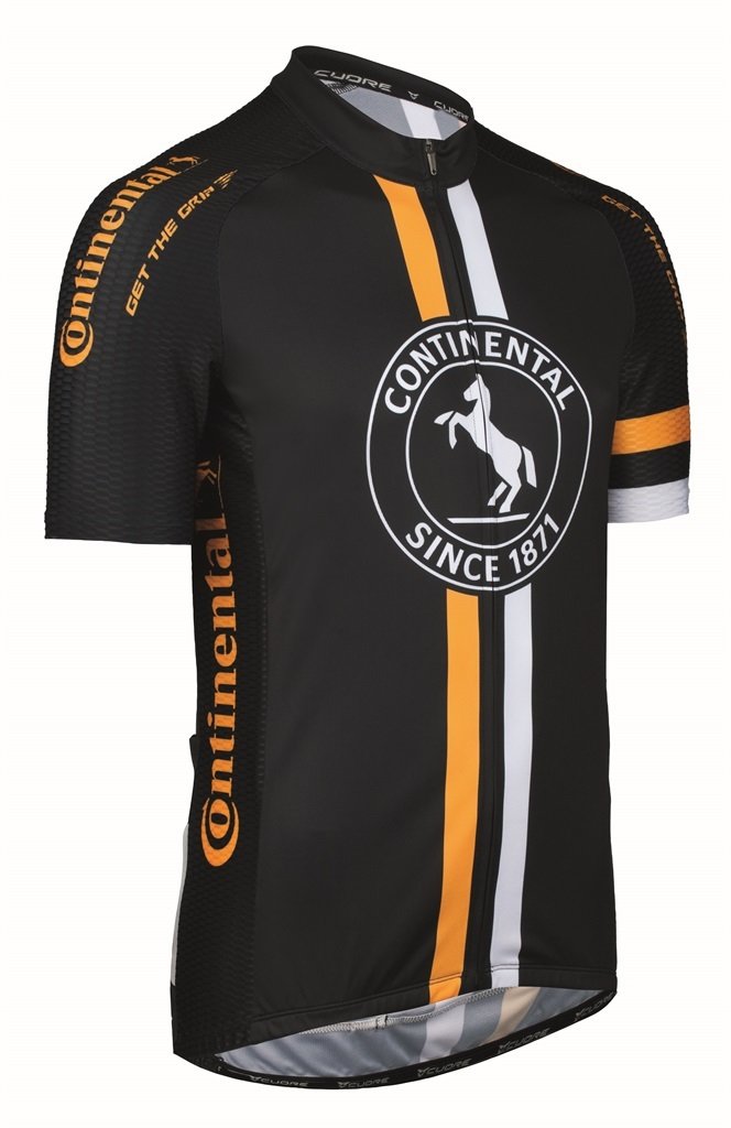 Continental Short Sleeve Jersey - - Cyclery