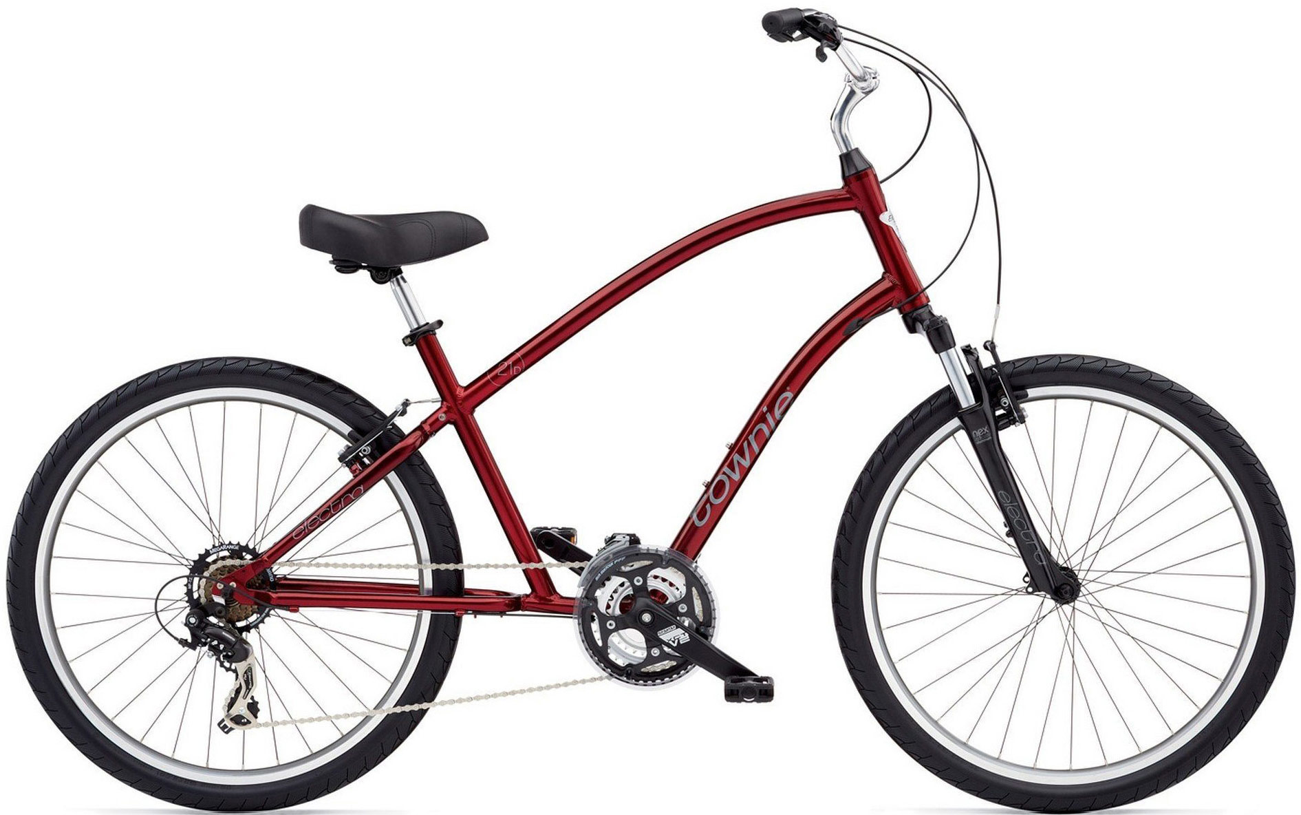 Electra Townie 21D in Crimson Mettalic Electra Townie 21D in Crimson Mettalic