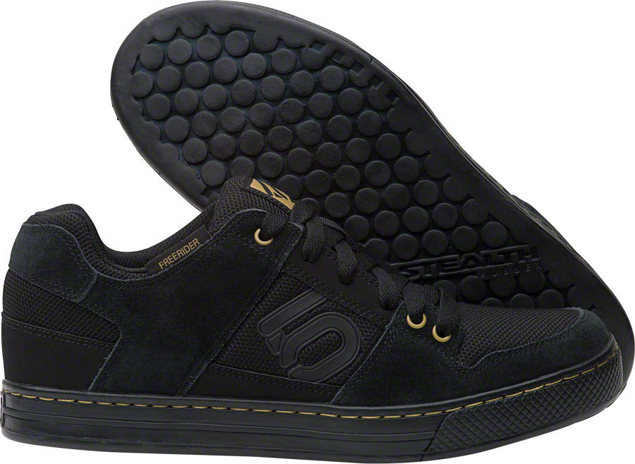 Five Ten Freerider Men's Flat Shoe Black/Khaki 9.5 