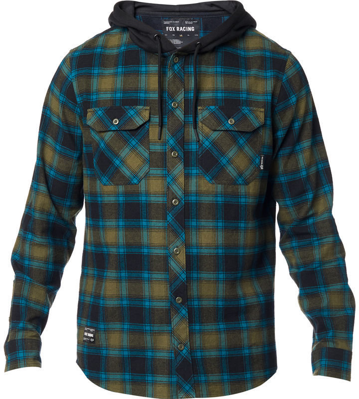 Fox Racing Avalon Hooded Flannel - San 