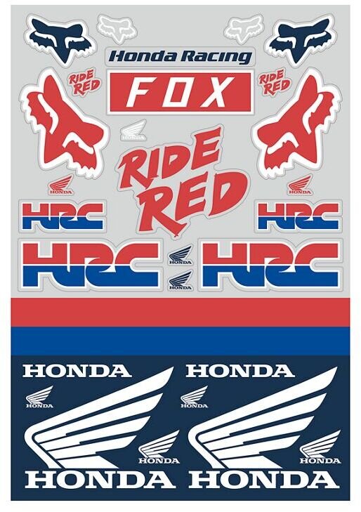 Fox Racing Stickers For Cars