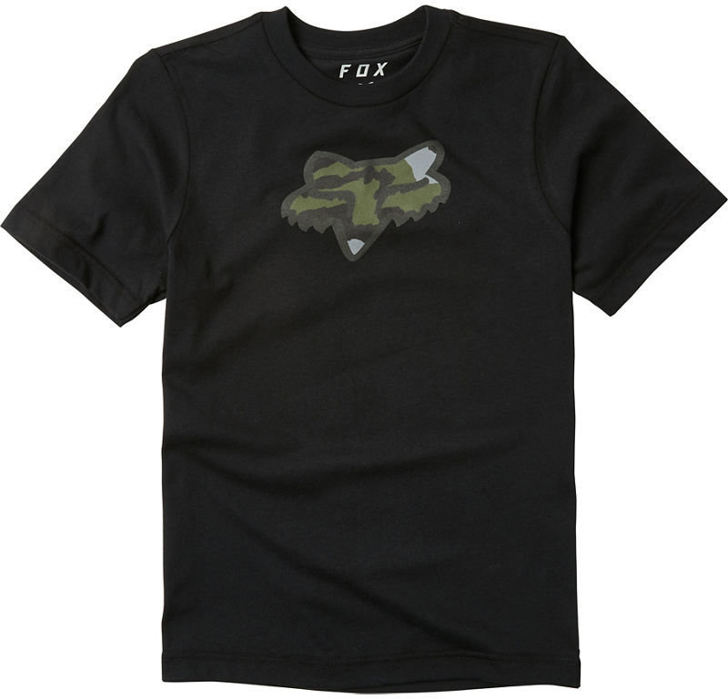 Fox Racing Fox Racing Predator Junior SS Tee T-Shirt Short Sleeve Kids Childrens Black Camo 