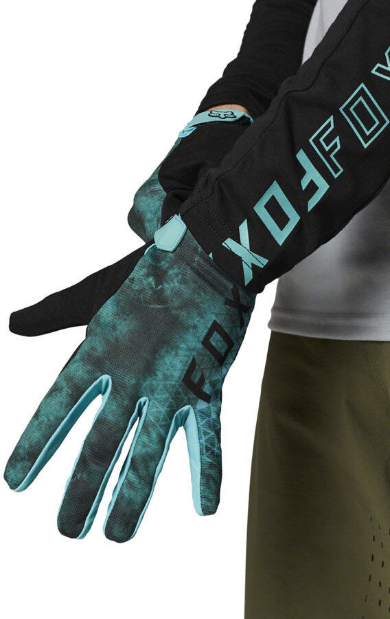 Fox Racing W Ranger Glove Gel Guanti Uomo Da MTB Con Imbottitura In Gel, Touchscreen, Salmone, Protezione E Comfort Per Mountain Bike