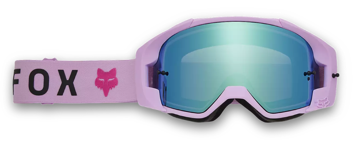Fox Racing Vue TS57 Black/Pink Mirror Goggles Evolution Cycles