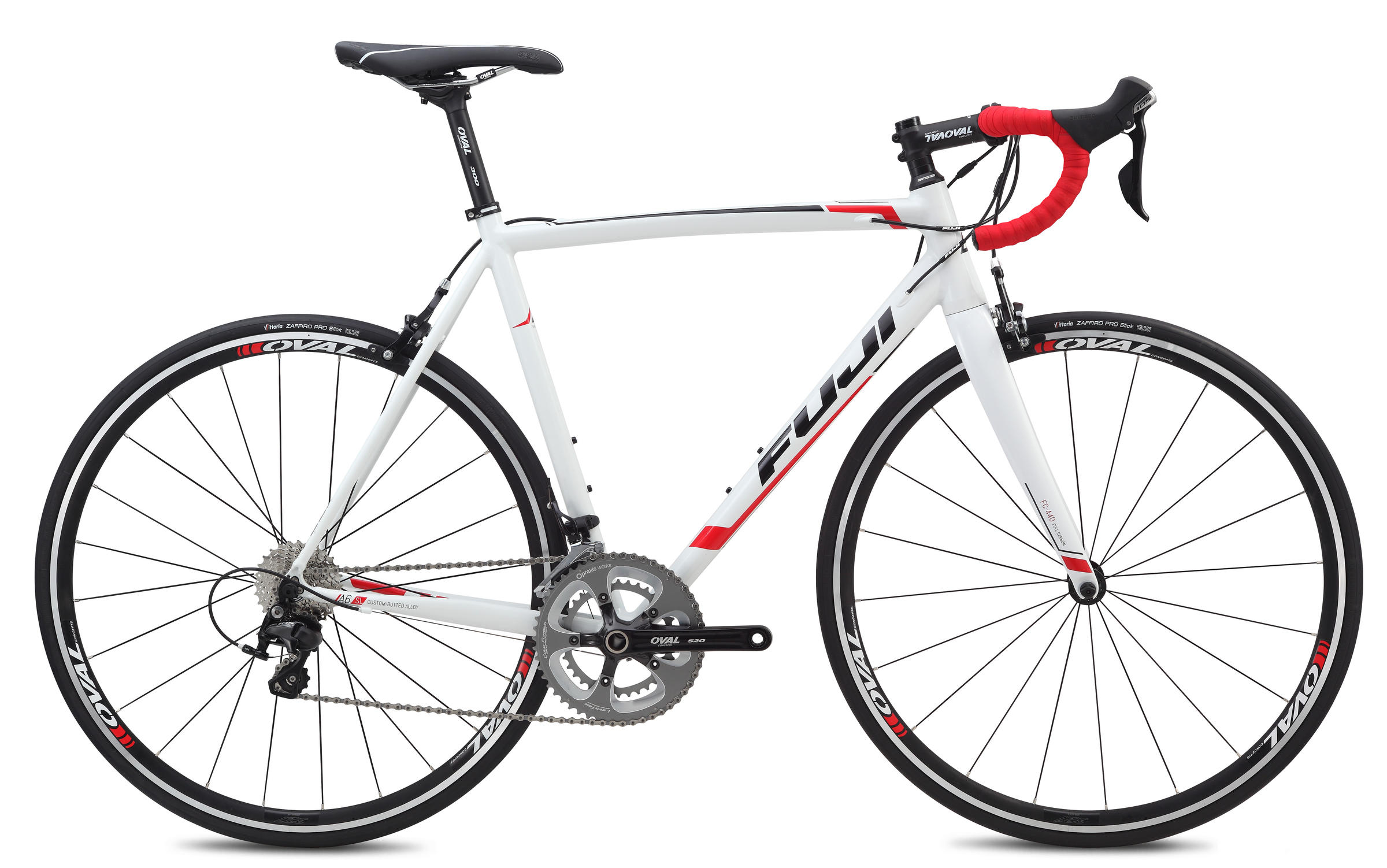 red fuji road bike