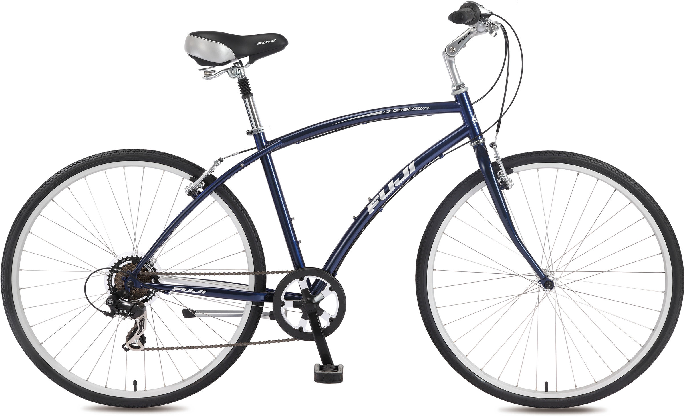 fuji crosstown hybrid bike