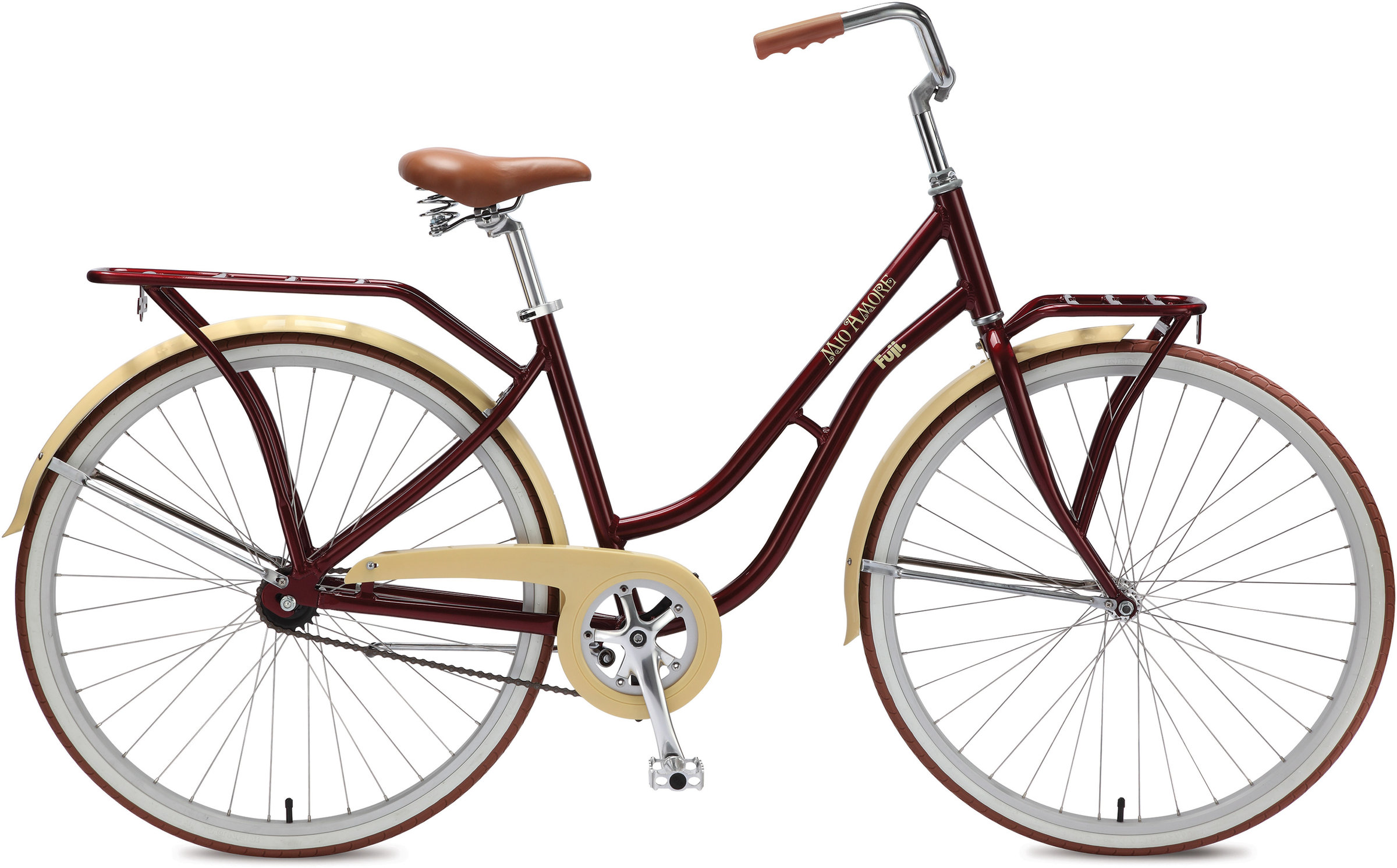 Купить легкий взрослый велосипед. Fuji Bikes mio Amore. Велосипед Fuji Urban. Велосипед Fuji женский. Женский велосипед круизер Fuji зеленый.