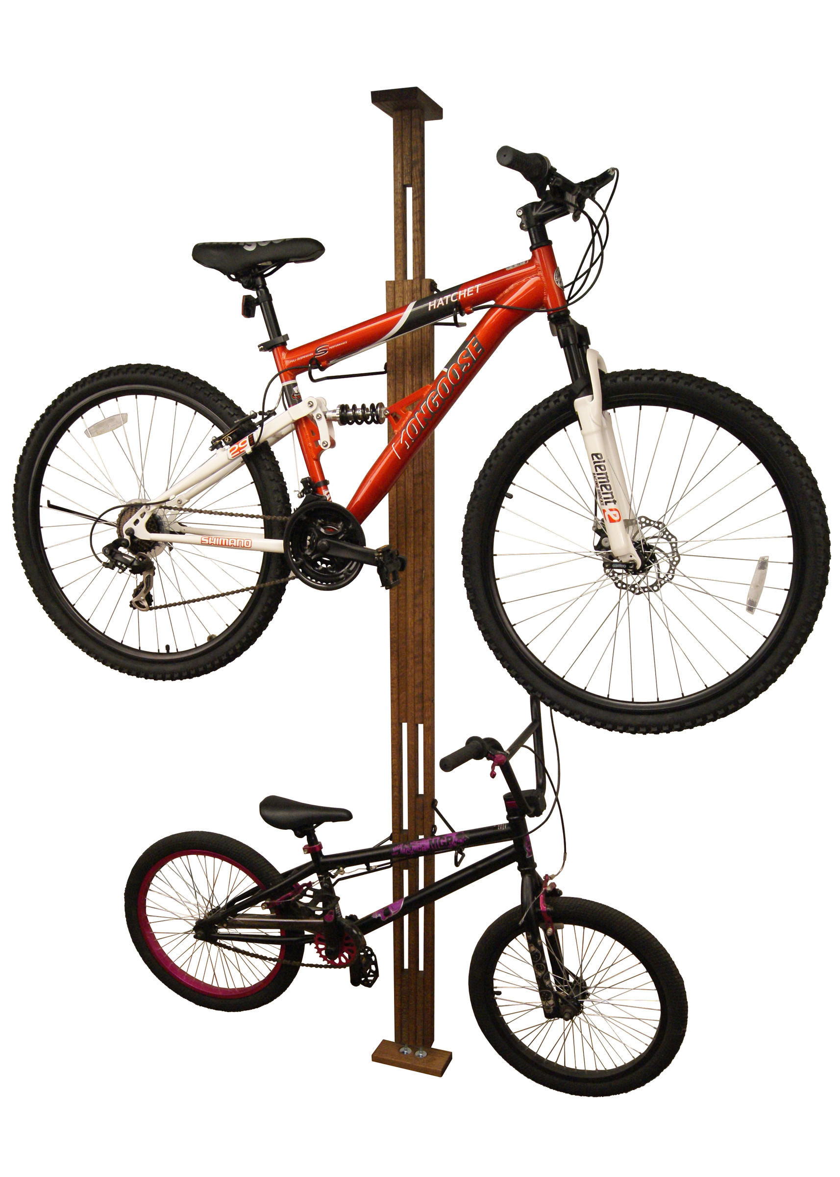 Gear Up Oakrak Floor To Ceiling 2 Bike Storage Rack Bike World