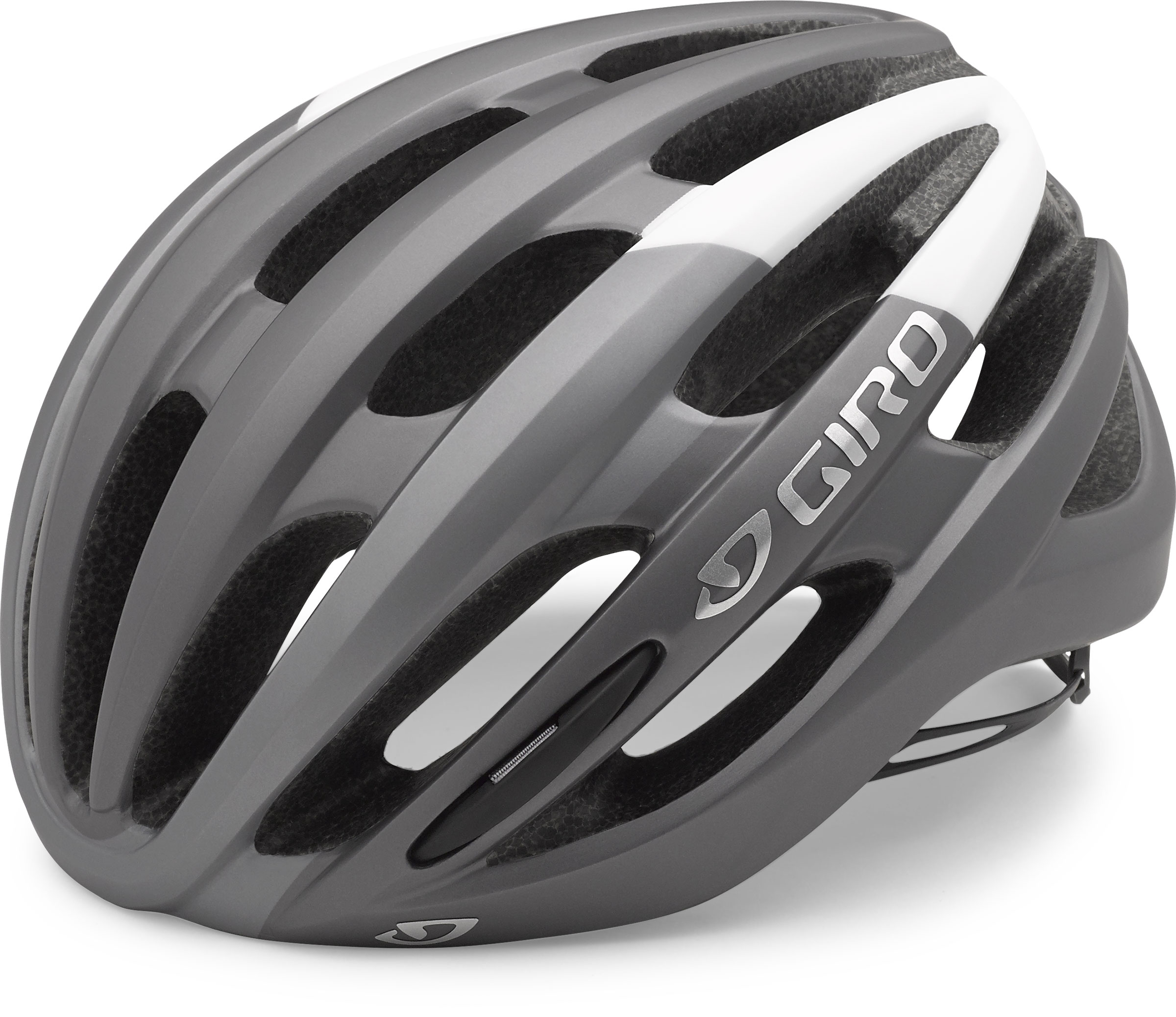 Giro Foray Road Cycling Helmet Matte White/Silver Large 768686542381 