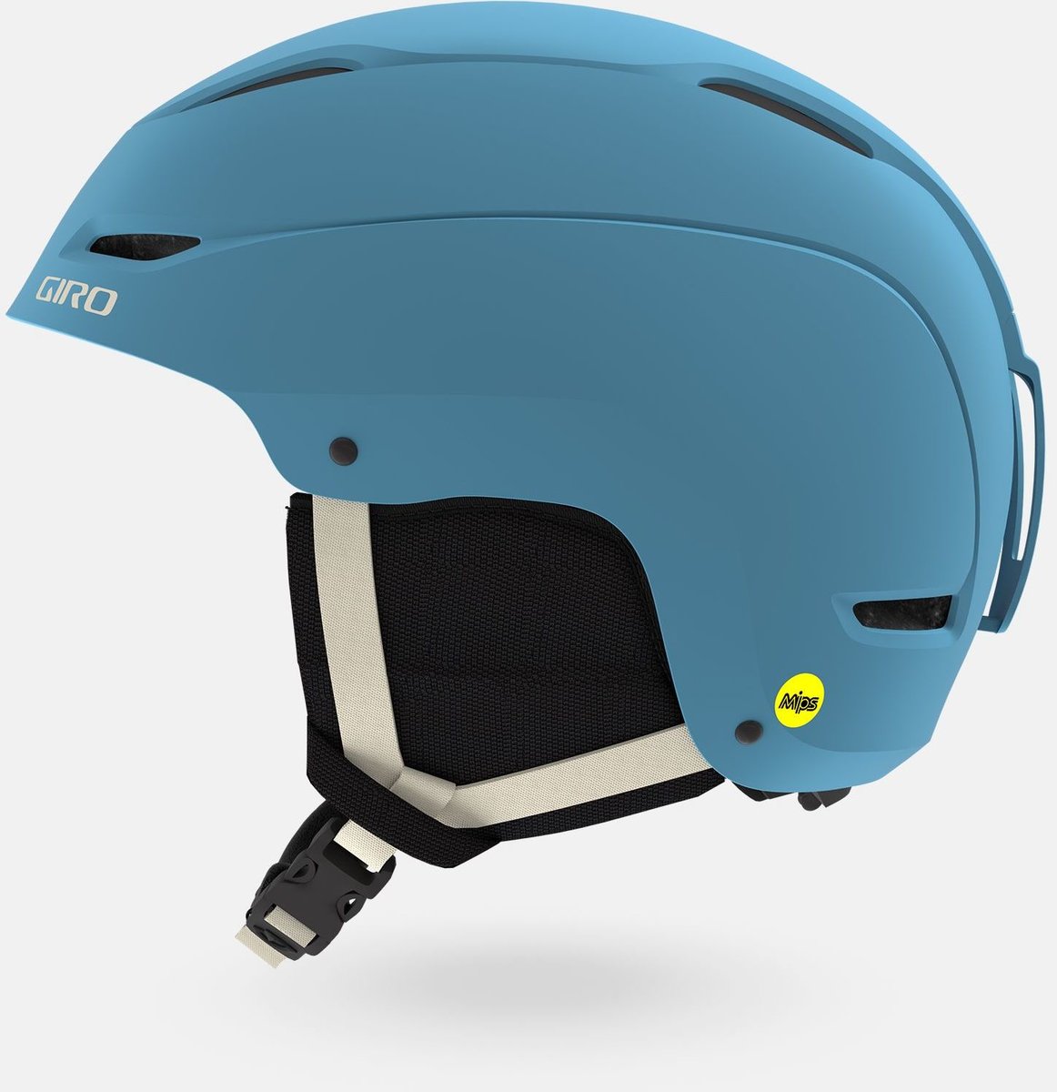 Giro Snow Womens CEVA MIPS Ski Helmet Matte Black//Shock Blue S