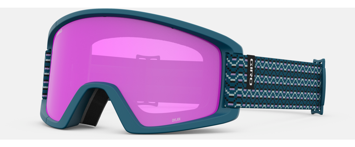 Giro Dylan goggle frame internal tabs closeup