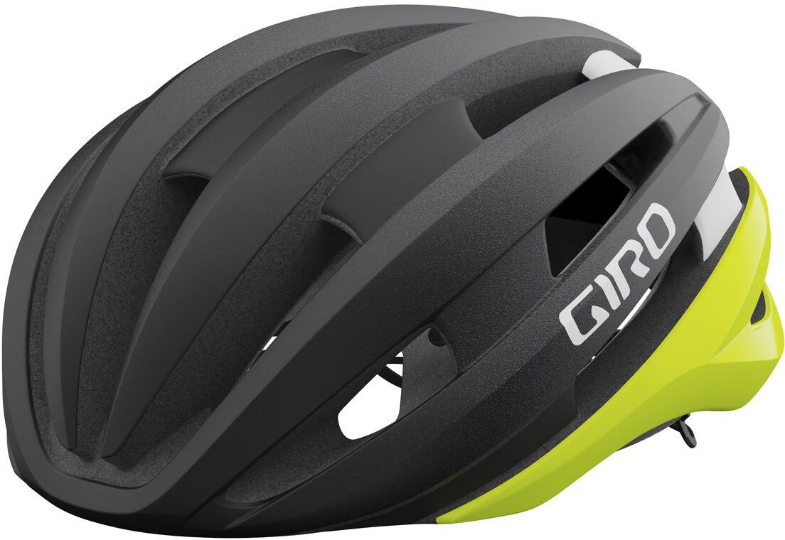 Giro Synthe MIPS Cycling Helmet Matte White Silver Medium 