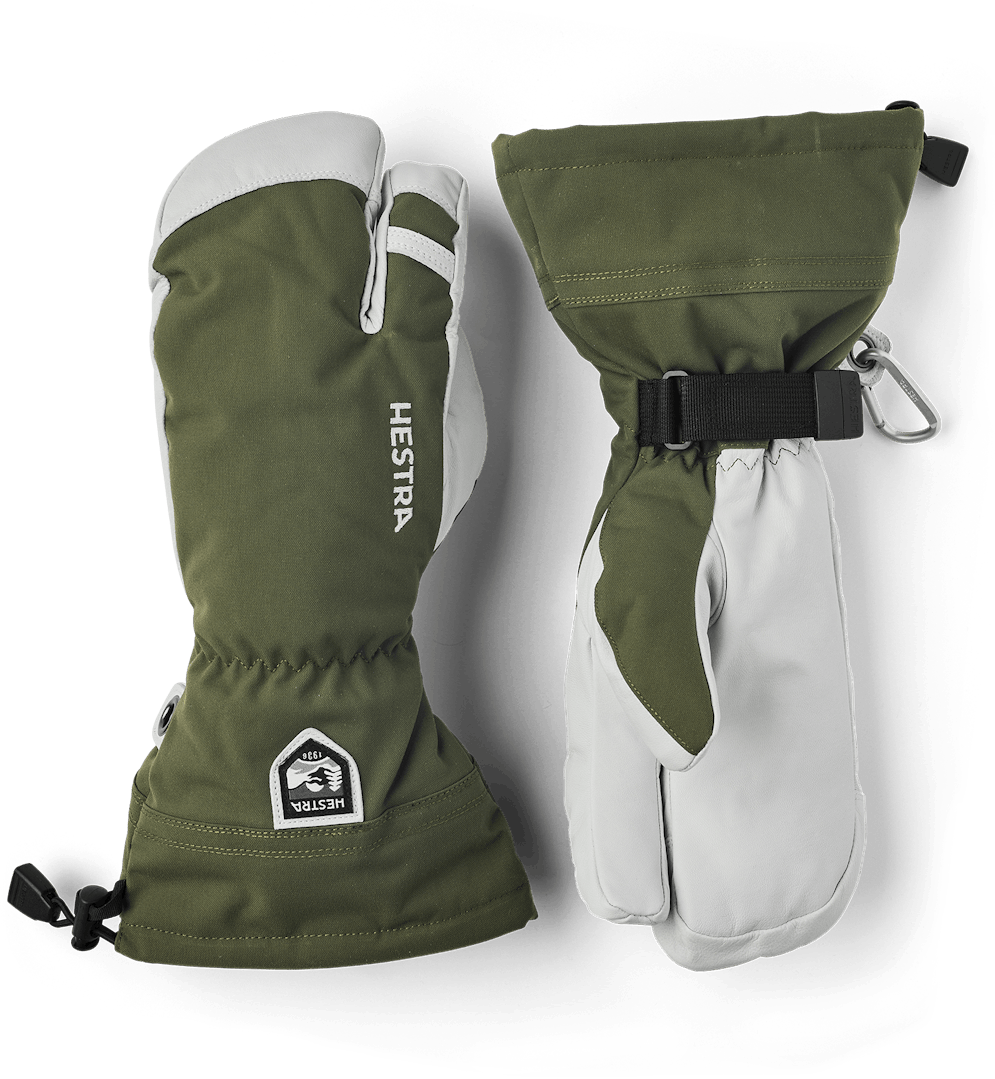 Hestra Gloves Army Leather Heli Ski 3 Finger - Buchikas | Salem NH