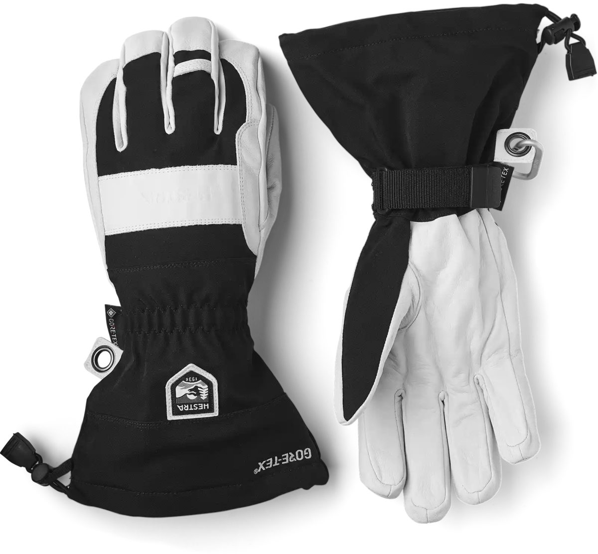 Hestra Gloves Army Leather Heli Ski GTX + Gore Grip Technology www